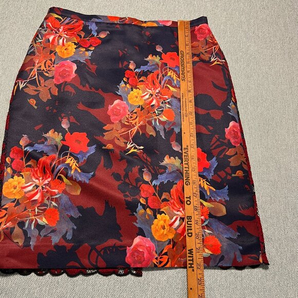 ANTHROPOLOGIE X LEIFSDOTTIR FLORAL LACE SKIRT SIZE 8 - Picture 11 of 11